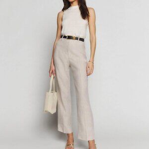 Reformation Freddie Linen Pants